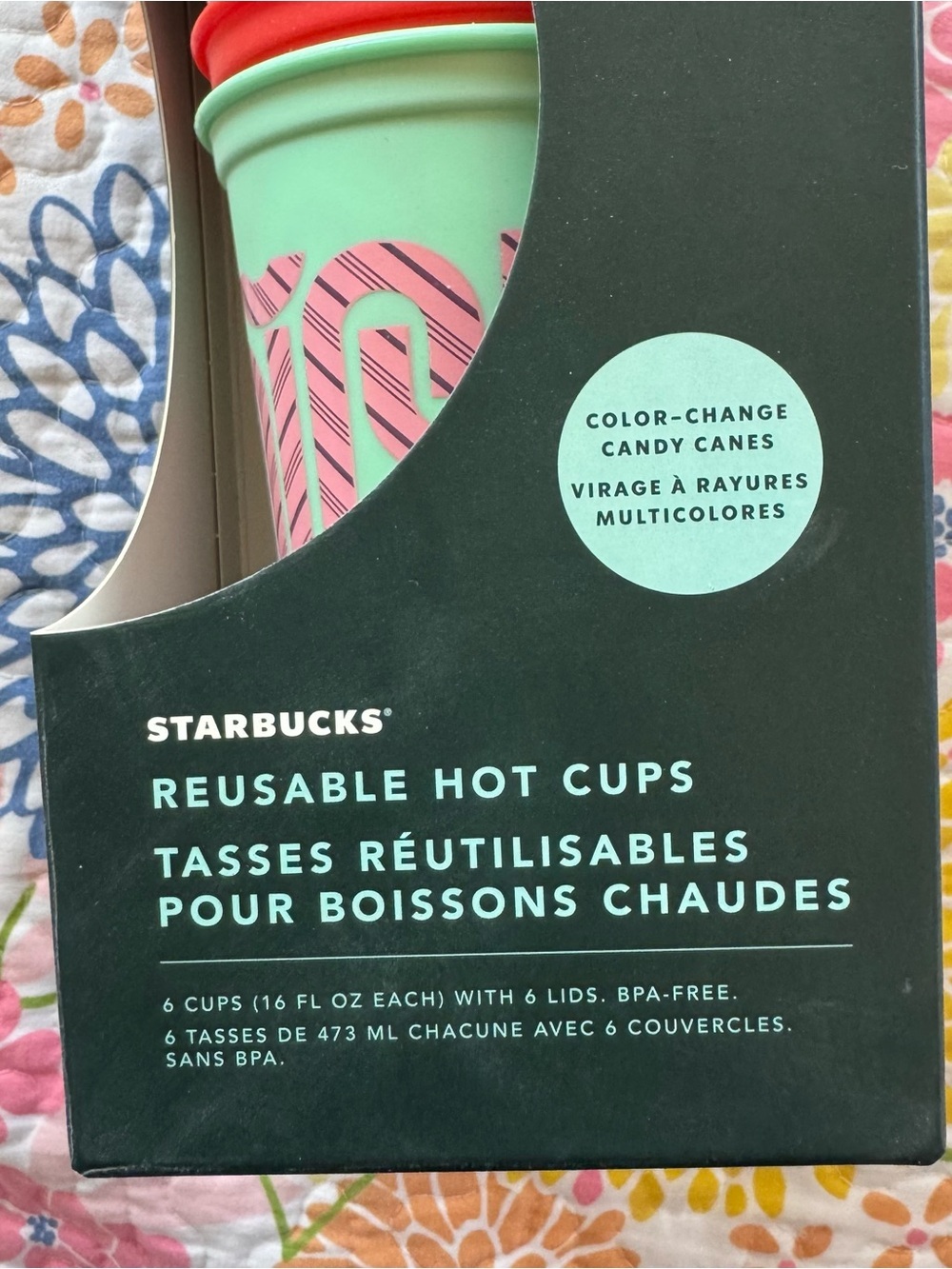 NWT RARE STARBUCKS COLOR CHANGING HOT CUPS - Picture 3 of 4